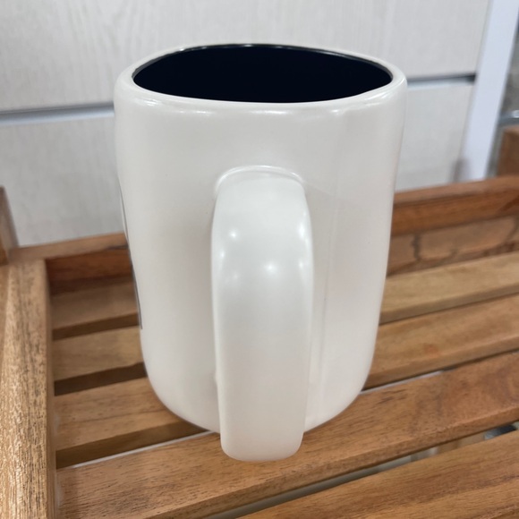 Rae Dunn Halloween Black cat In Moonlight Spooky Ceramic Coffee Mug NWT - Picture 4 of 6